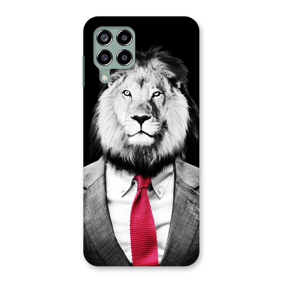 Lion with Red Tie Back Case for Galaxy M33