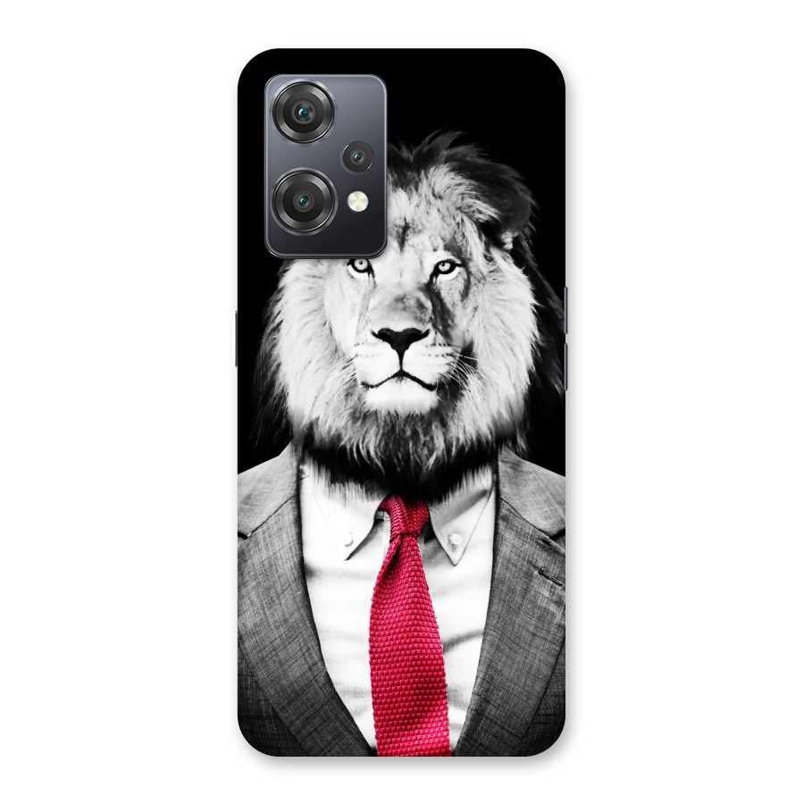 Lion with Red Tie Back Case for OnePlus Nord CE 2 Lite 5G