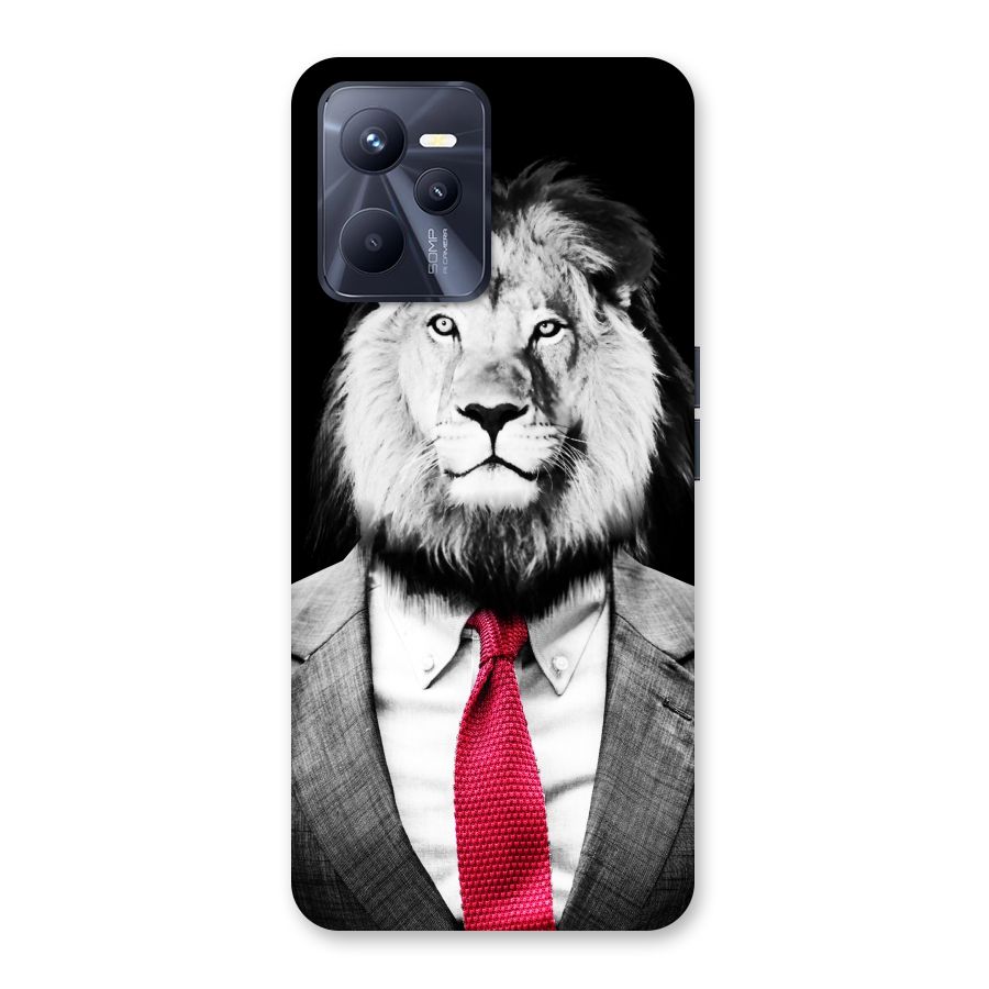 Lion with Red Tie Back Case for Realme C35