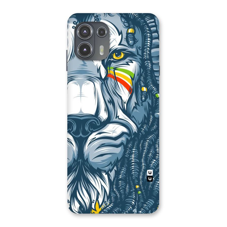 Lionic Face Back Case for Motorola Edge 20 Fusion