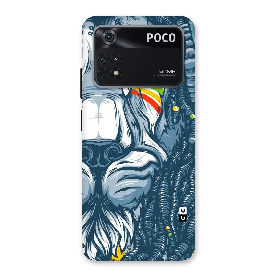 Lionic Face Back Case for Poco M4 Pro 4G