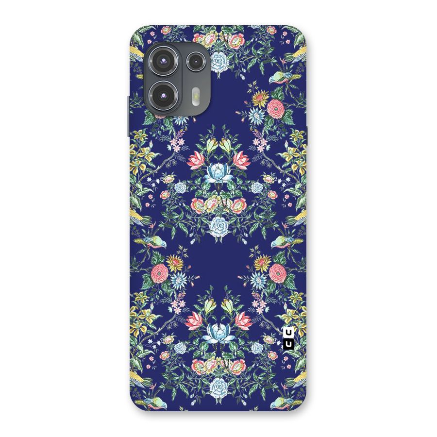 Little Flowers Pattern Back Case for Motorola Edge 20 Fusion