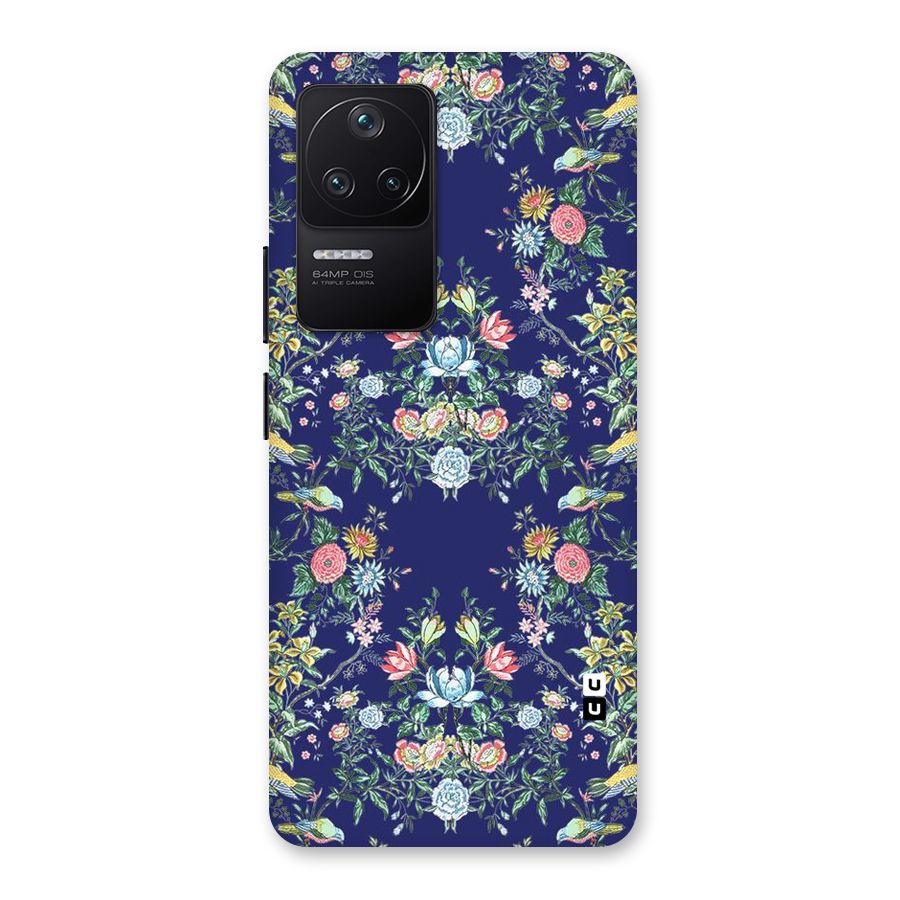 Little Flowers Pattern Back Case for Poco F4 5G