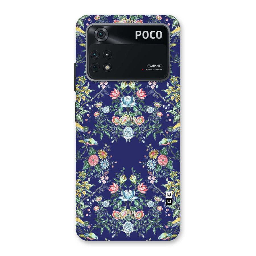 Little Flowers Pattern Back Case for Poco M4 Pro 4G