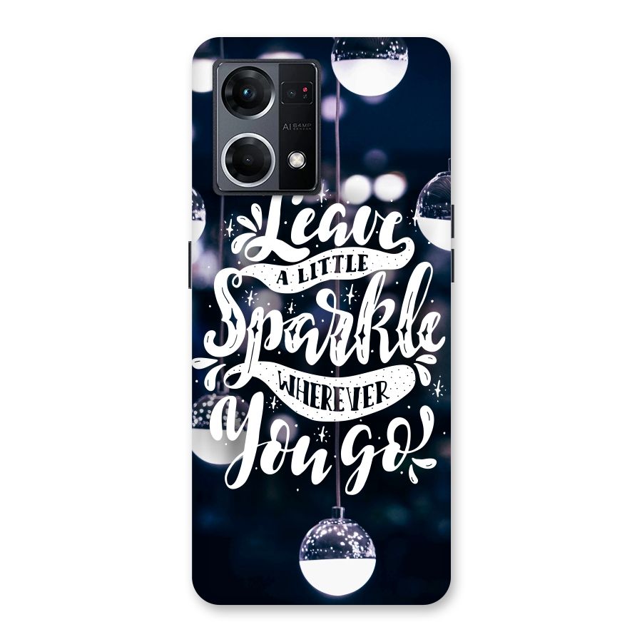 Little Spark Glass Back Case for Oppo F21 Pro 5G