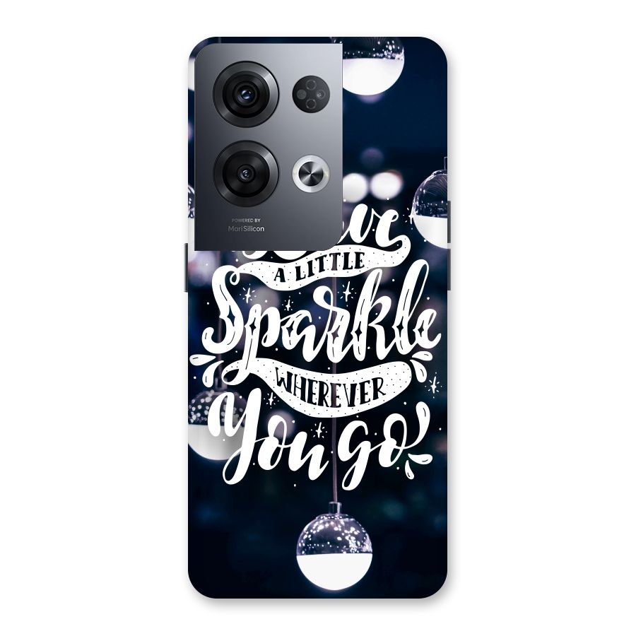 Little Spark Back Case for Oppo Reno8 Pro 5G