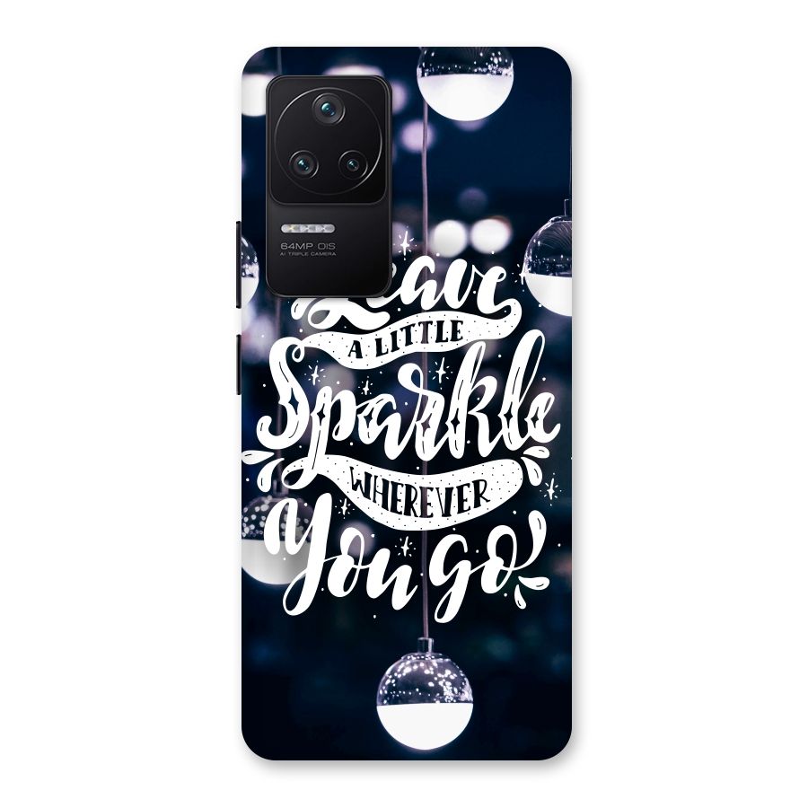 Little Spark Back Case for Poco F4 5G