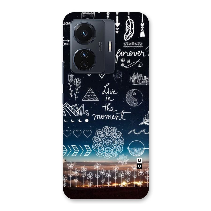 Live In The Moment Back Case for Vivo T1 Pro