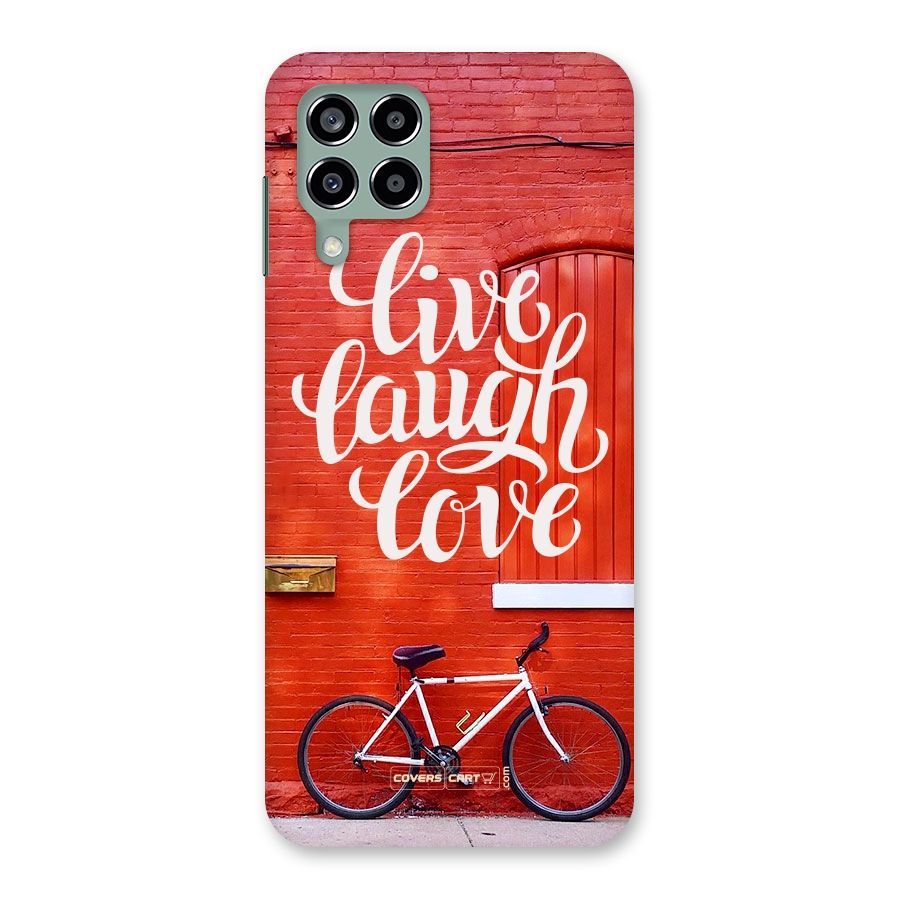 Live Laugh Love Back Case for Galaxy M33