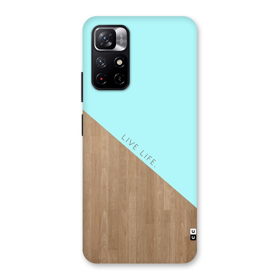 Live Life Back Case for Redmi Note 11T 5G