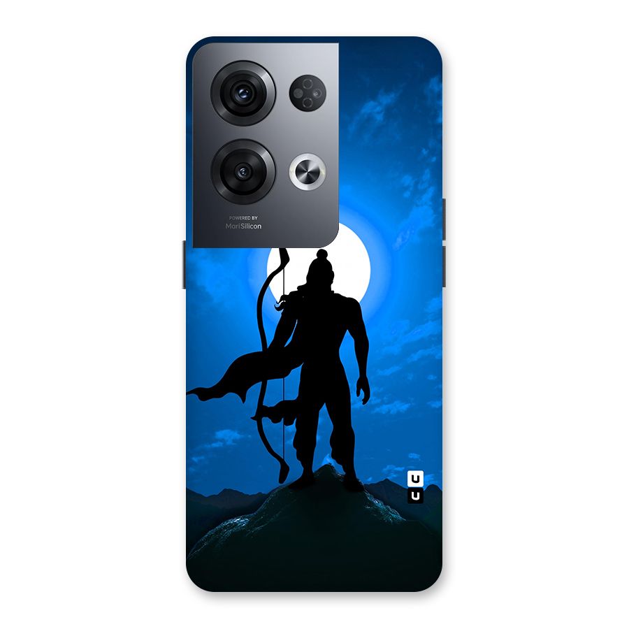 Lord Ram Illustration Back Case for Oppo Reno8 Pro 5G