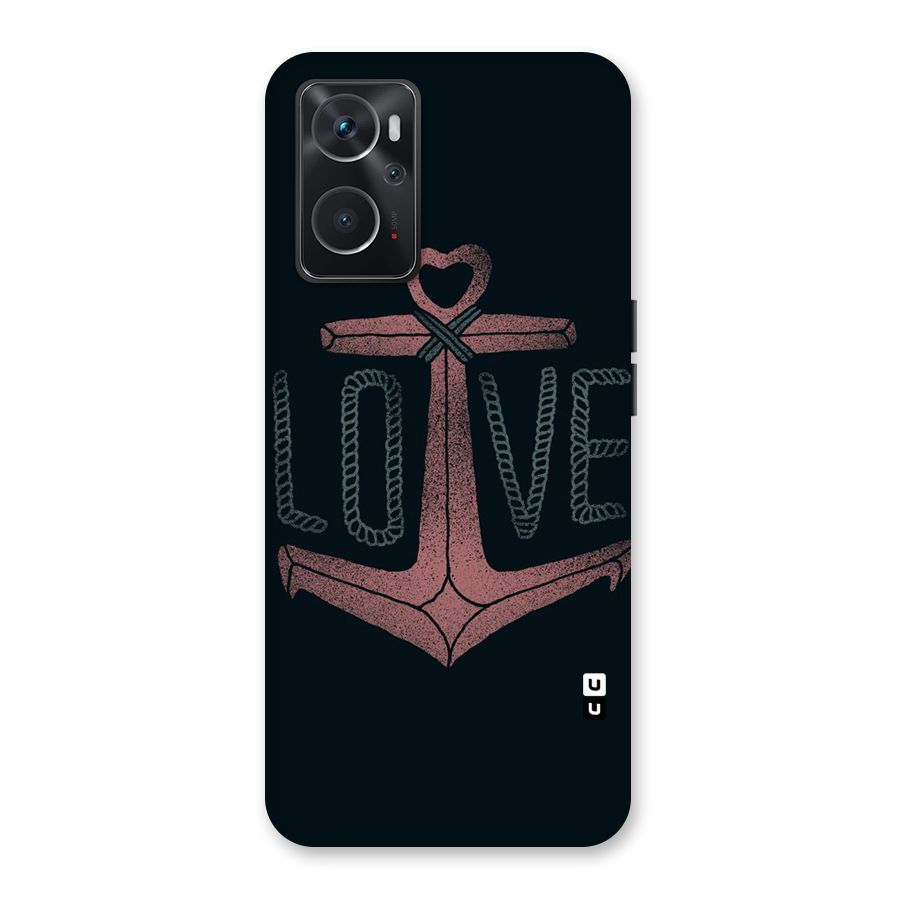 Love Anchor Form Back Case for Oppo K10 4G