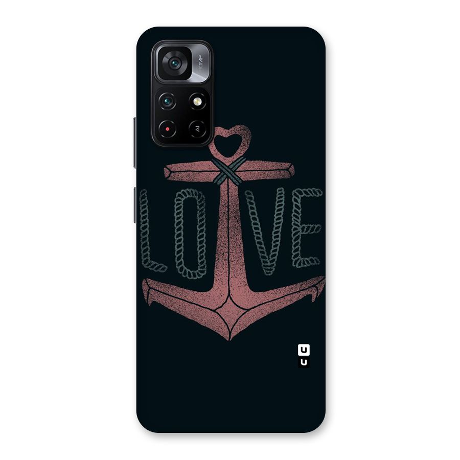 Love Anchor Form Back Case for Poco M4 Pro 5G