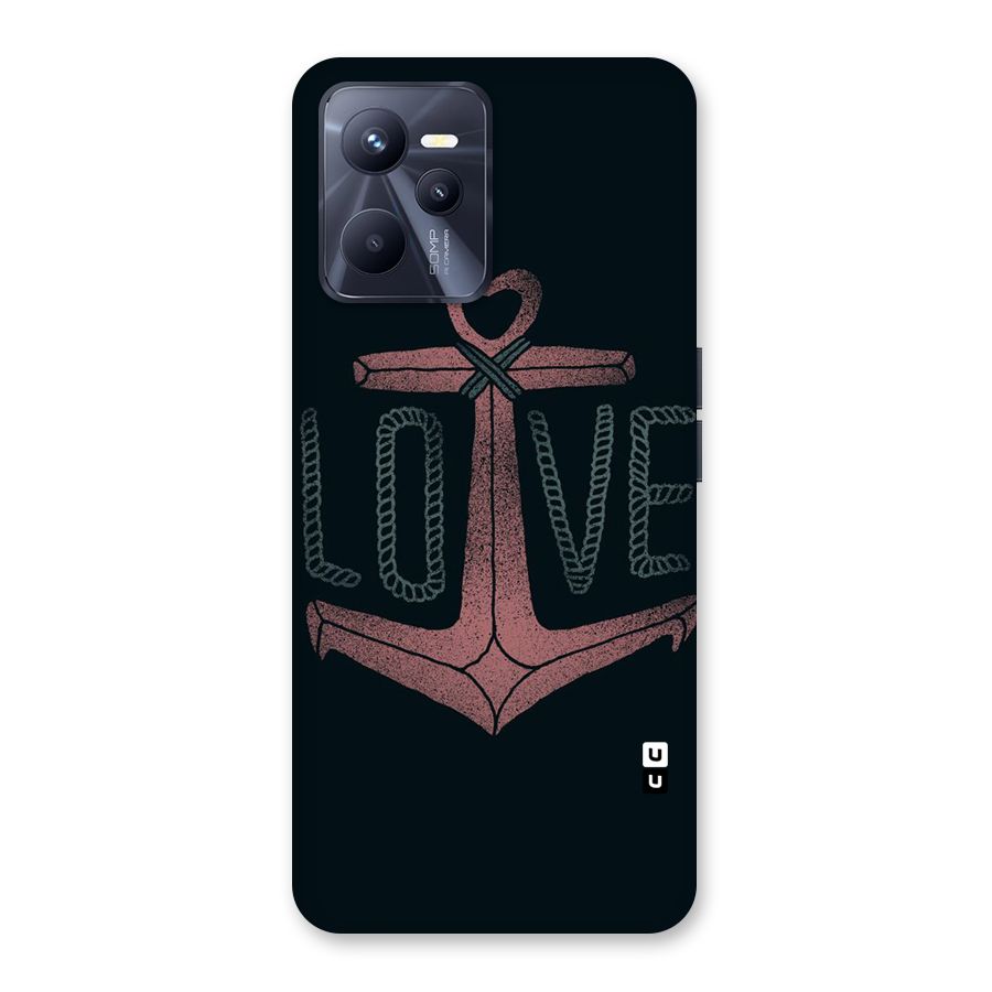 Love Anchor Form Back Case for Realme C35