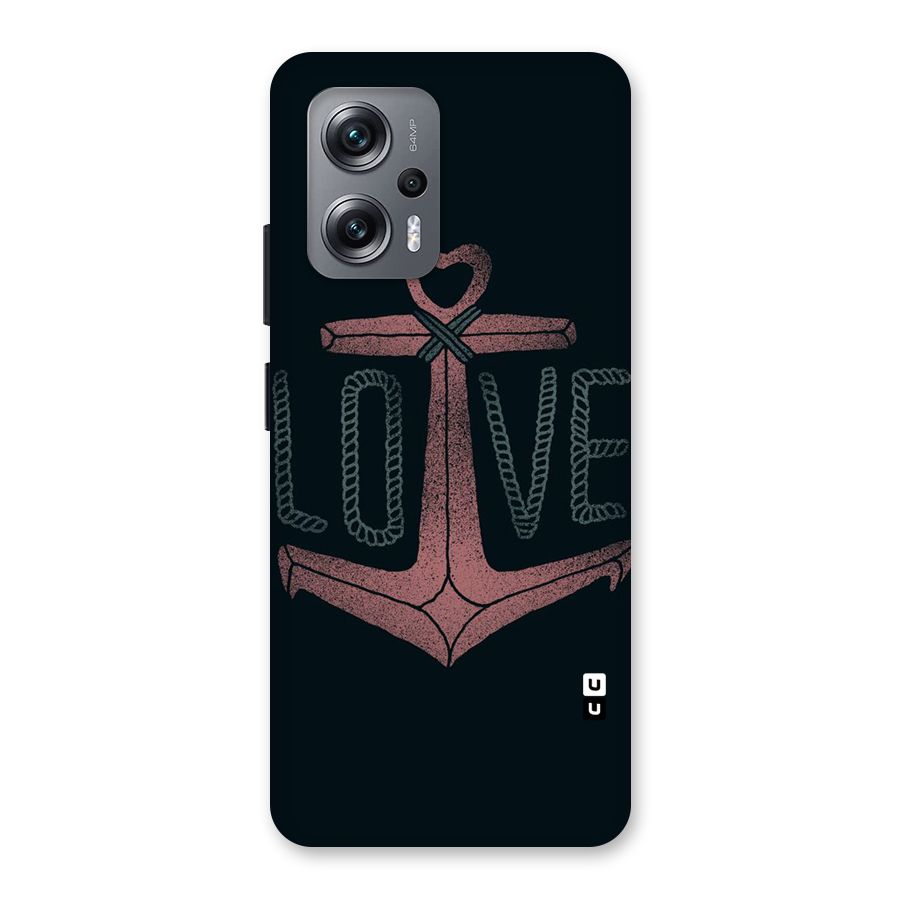 Love Anchor Form Back Case for Redmi K50i