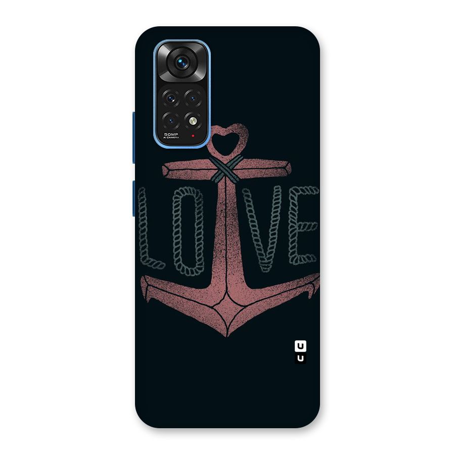 Love Anchor Form Back Case for Redmi Note 11S