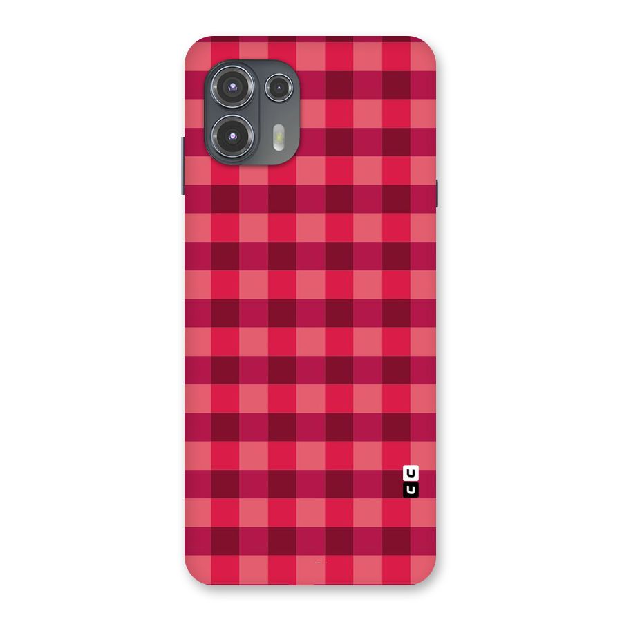 Love Checks Back Case for Motorola Edge 20 Fusion