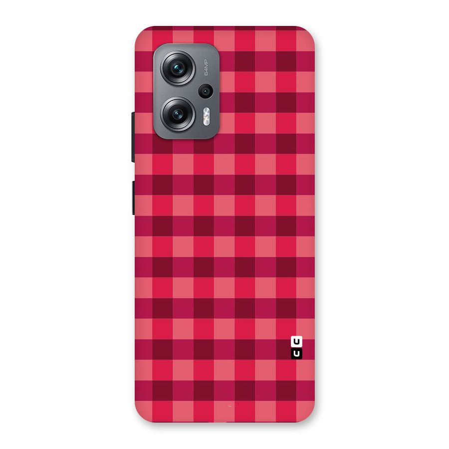 Love Checks Back Case for Redmi K50i