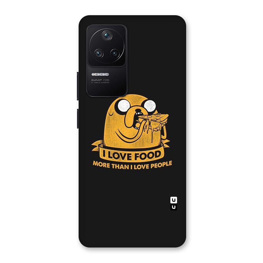 Love Food Back Case for Poco F4 5G