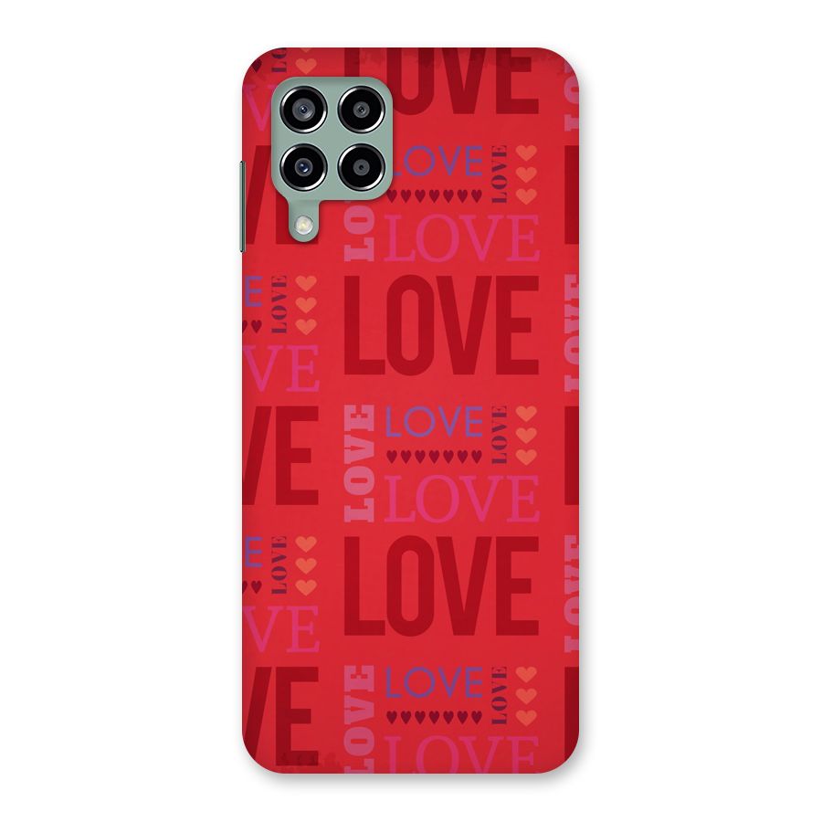 Love Pattern Back Case for Galaxy M33