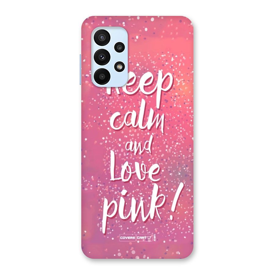 Love Pink Back Case for Galaxy A23