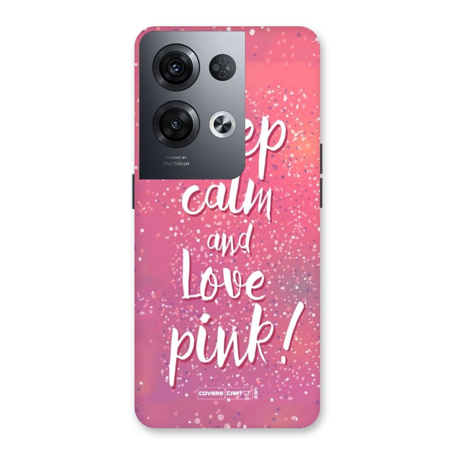 Love Pink Back Case for Oppo Reno8 Pro 5G
