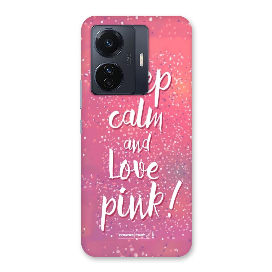 Love Pink Back Case for Vivo T1 Pro