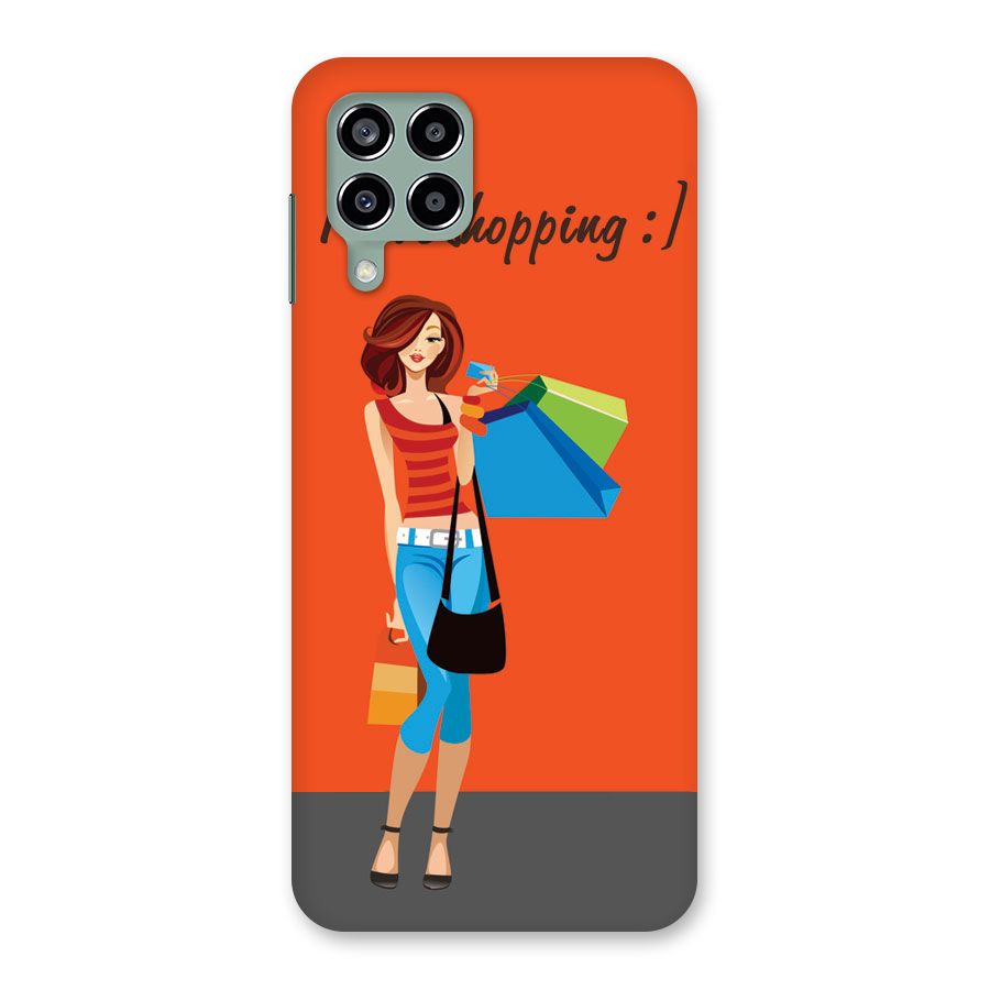 Love Shopping Classy Girl Back Case for Galaxy M33