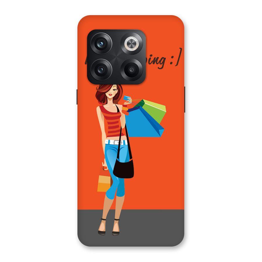Love Shopping Classy Girl Back Case for OnePlus 10T