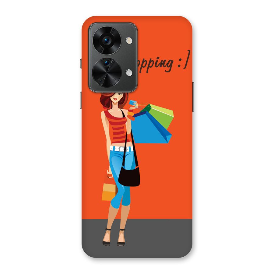 Love Shopping Classy Girl Back Case for OnePlus Nord 2T