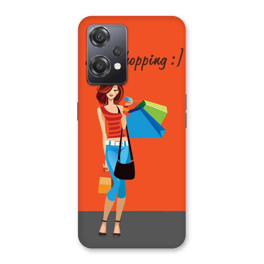 Love Shopping Classy Girl Back Case for OnePlus Nord CE 2 Lite 5G