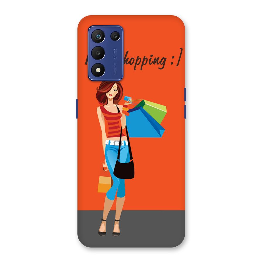 Love Shopping Classy Girl Back Case for Realme 9 5G Speed