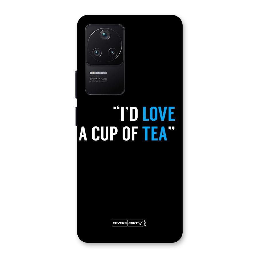 Love Tea Back Case for Poco F4 5G
