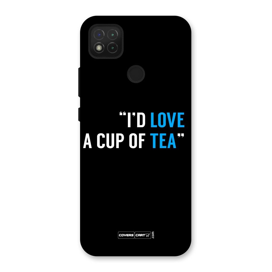 Love Tea Back Case for Redmi 9 Activ