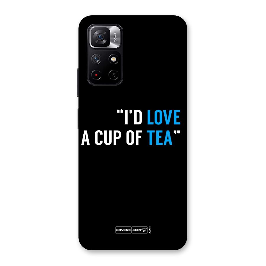 Love Tea Back Case for Redmi Note 11T 5G