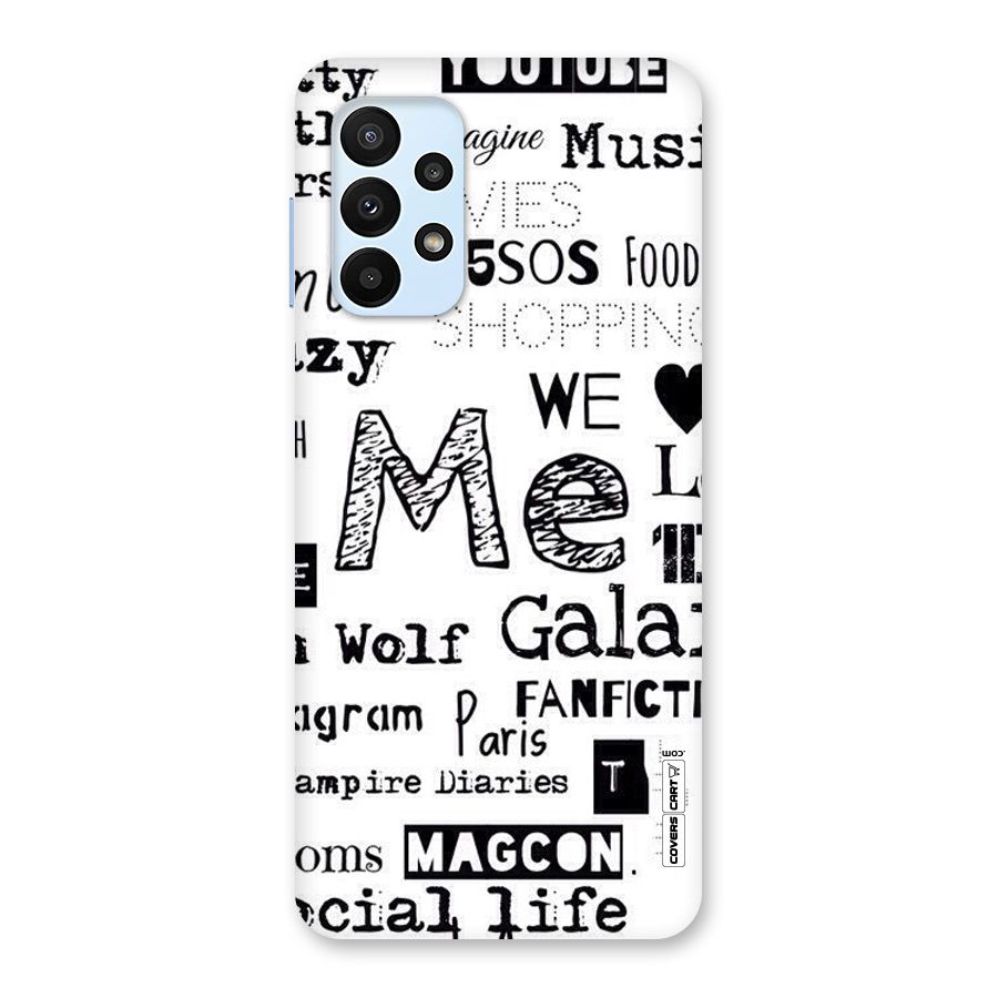 Love Things Back Case for Galaxy A23