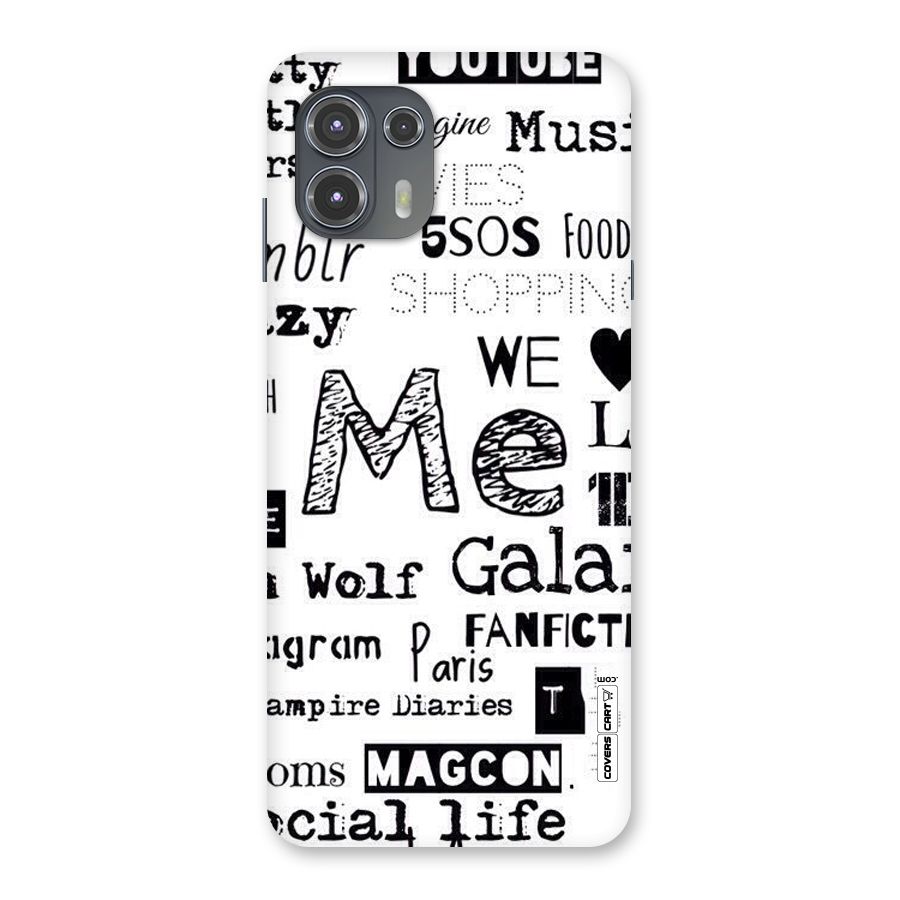 Love Things Back Case for Motorola Edge 20 Fusion