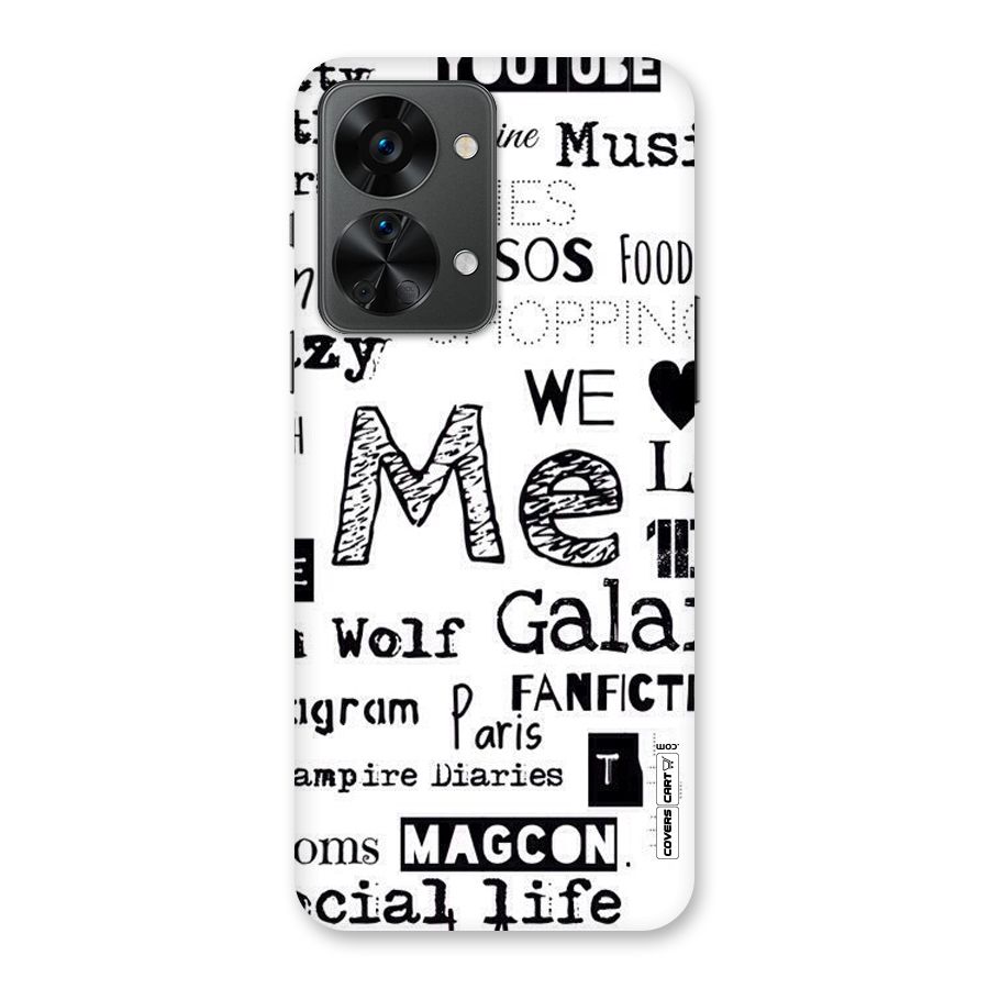 Love Things Back Case for OnePlus Nord 2T