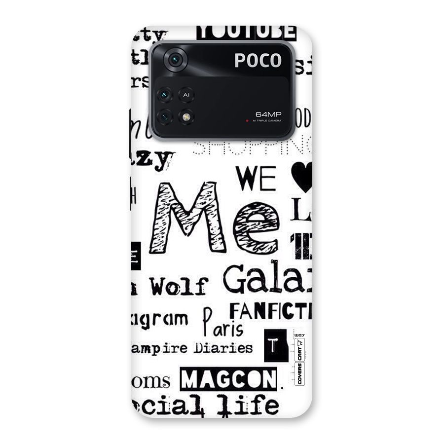 Love Things Back Case for Poco M4 Pro 4G