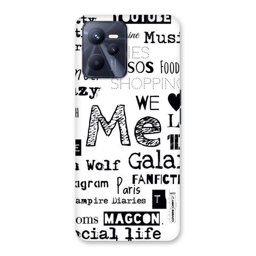 Love Things Back Case for Realme C35