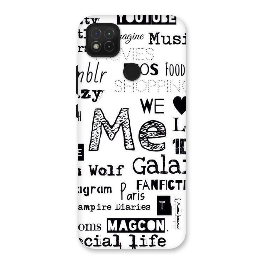 Love Things Back Case for Redmi 9 Activ
