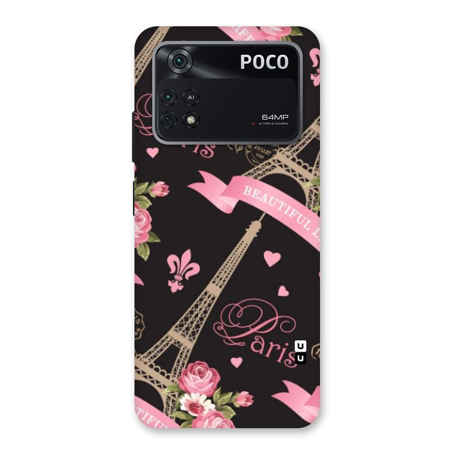 Love Tower Back Case for Poco M4 Pro 4G
