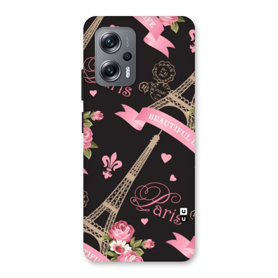 Love Tower Back Case for Redmi K50i
