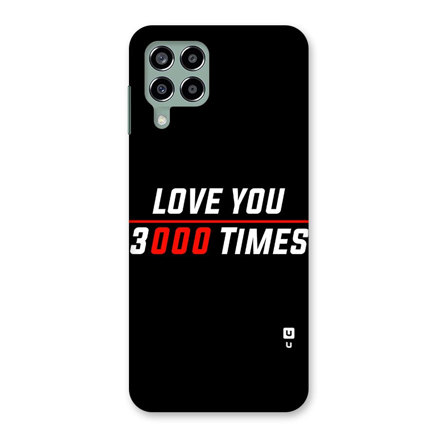 Love You 3000 Times Back Case for Galaxy M33
