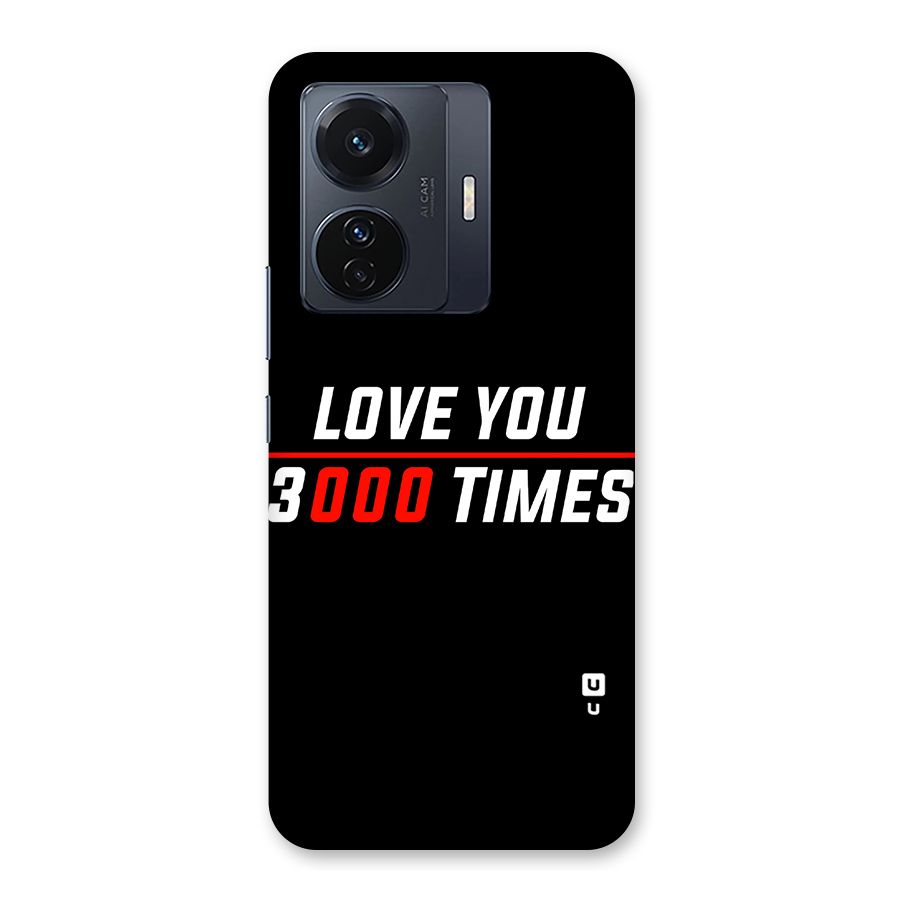 Love You 3000 Times Back Case for Vivo T1 Pro