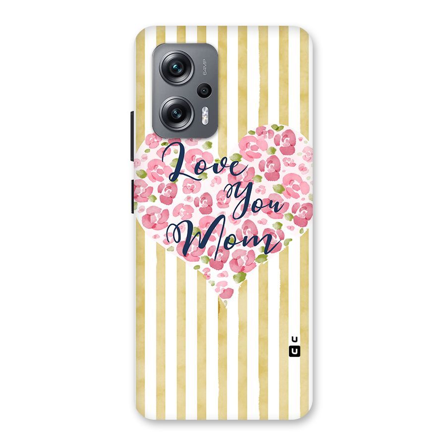 Love You Mom Back Case for Redmi K50i