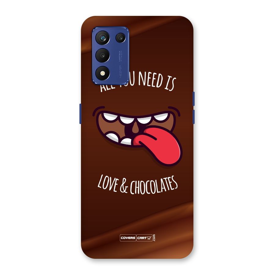 Love and Chocolates Back Case for Realme 9 5G Speed