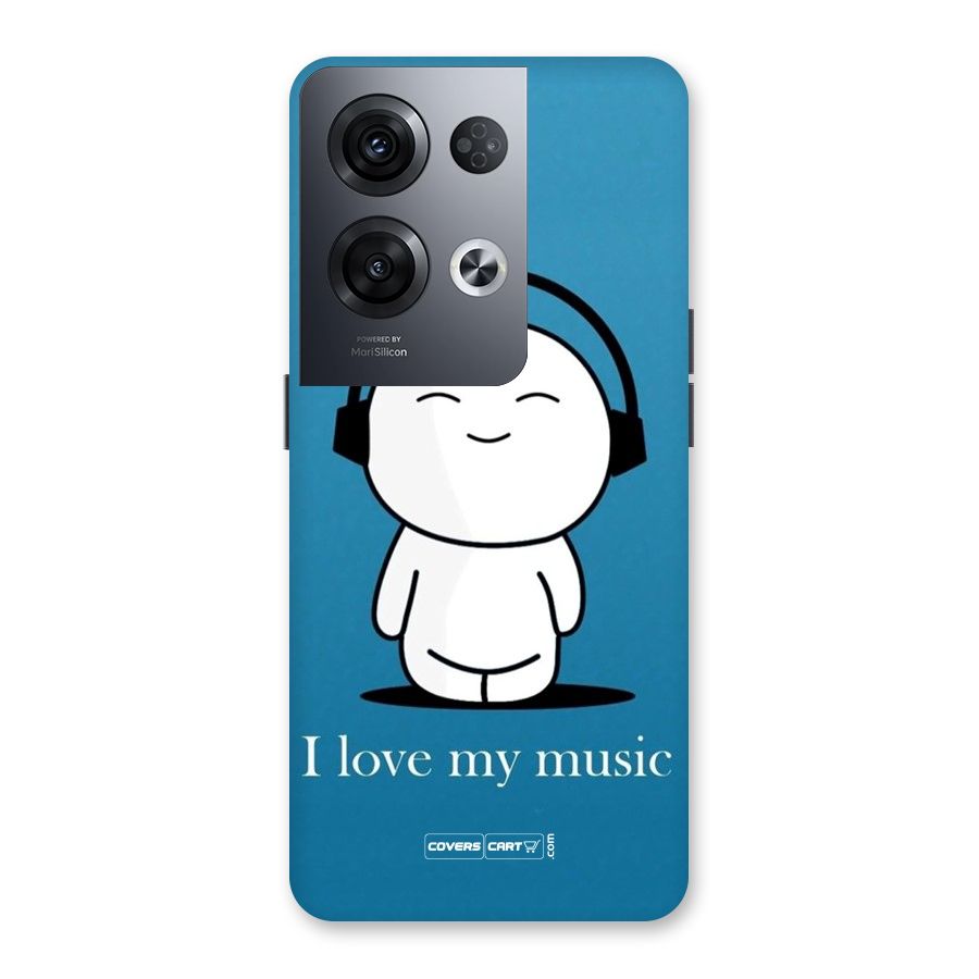 Love for Music Back Case for Oppo Reno8 Pro 5G
