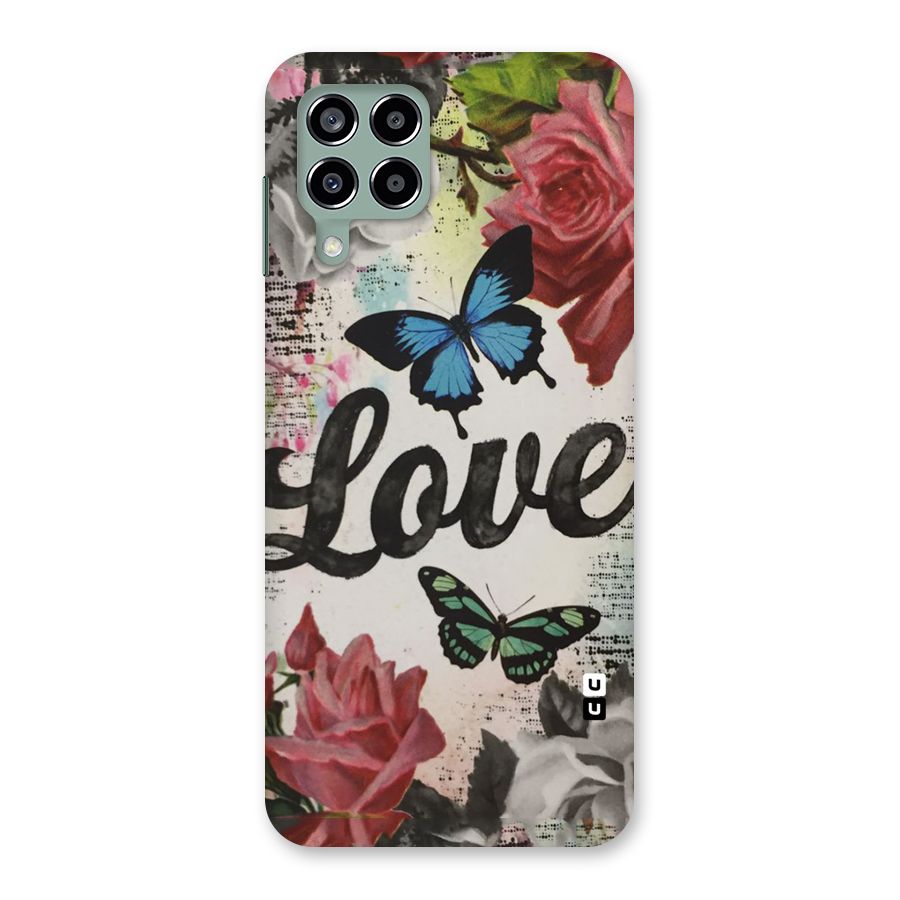 Lovely Butterfly Love Back Case for Galaxy M33