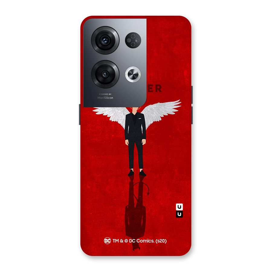 Lucifer Archangel Shadow Back Case for Oppo Reno8 Pro 5G